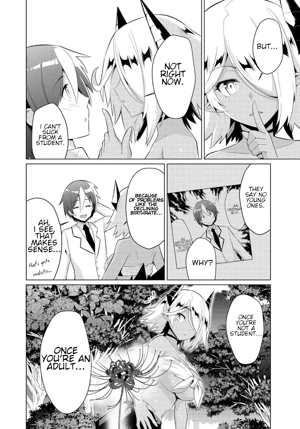 I Was Rejected By The Succubus President - Chapter 3: Watching Her Work