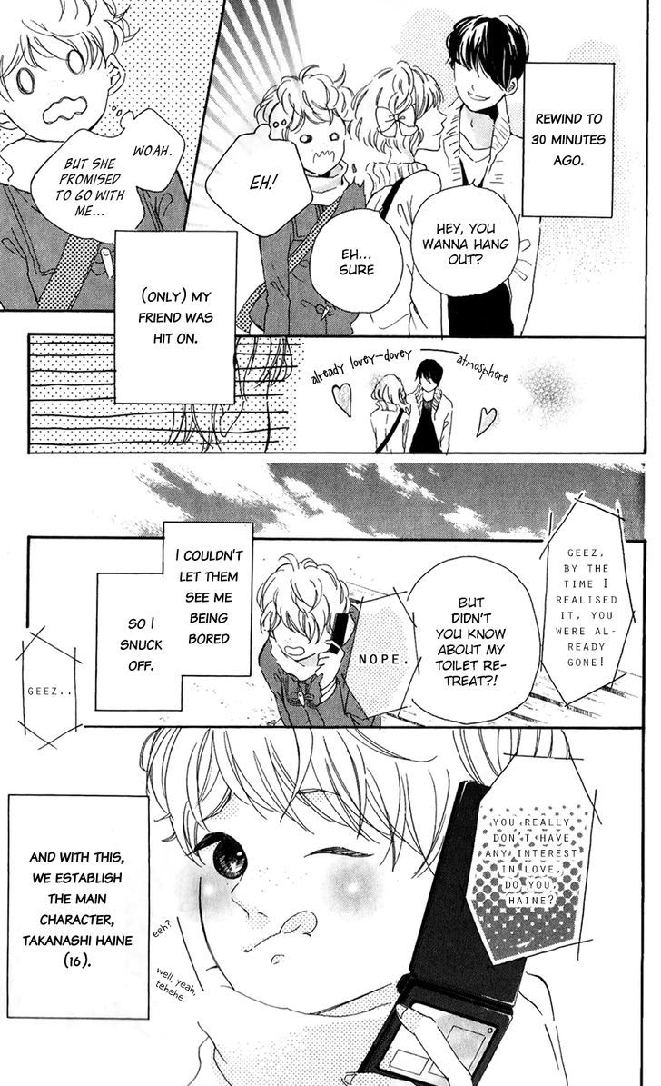 Bokura No Polaris - Vol.1 Chapter 4 : Takanashi Haine Doesn T Know Love