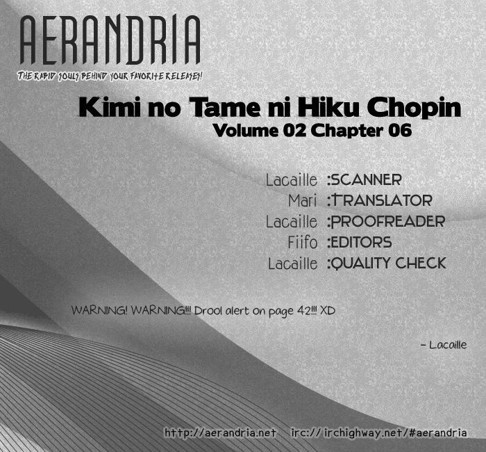 Kimi No Tame Ni Hiku Chopin - Vol.2 Chapter 6