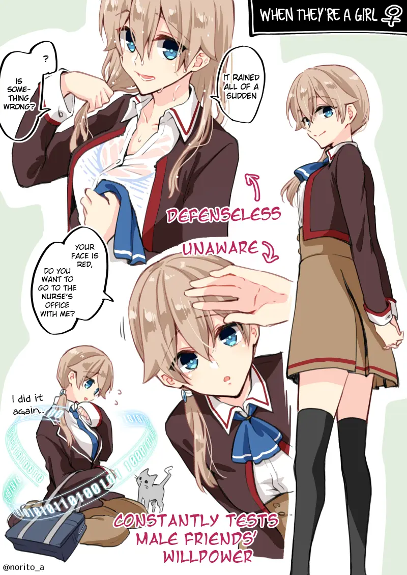 Zenbu Kimi No Sei - Extras / After Story - Vol.0 Chapter 4: A Gender-Bending Highschool Student