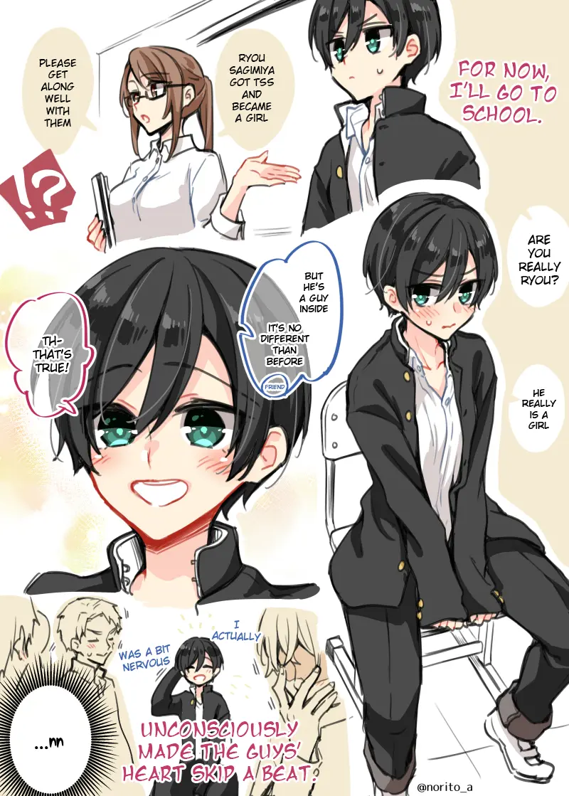 Zenbu Kimi No Sei - Extras / After Story - Vol.0 Chapter 2: A Highschool Boy Who Turned Into A Girl ②