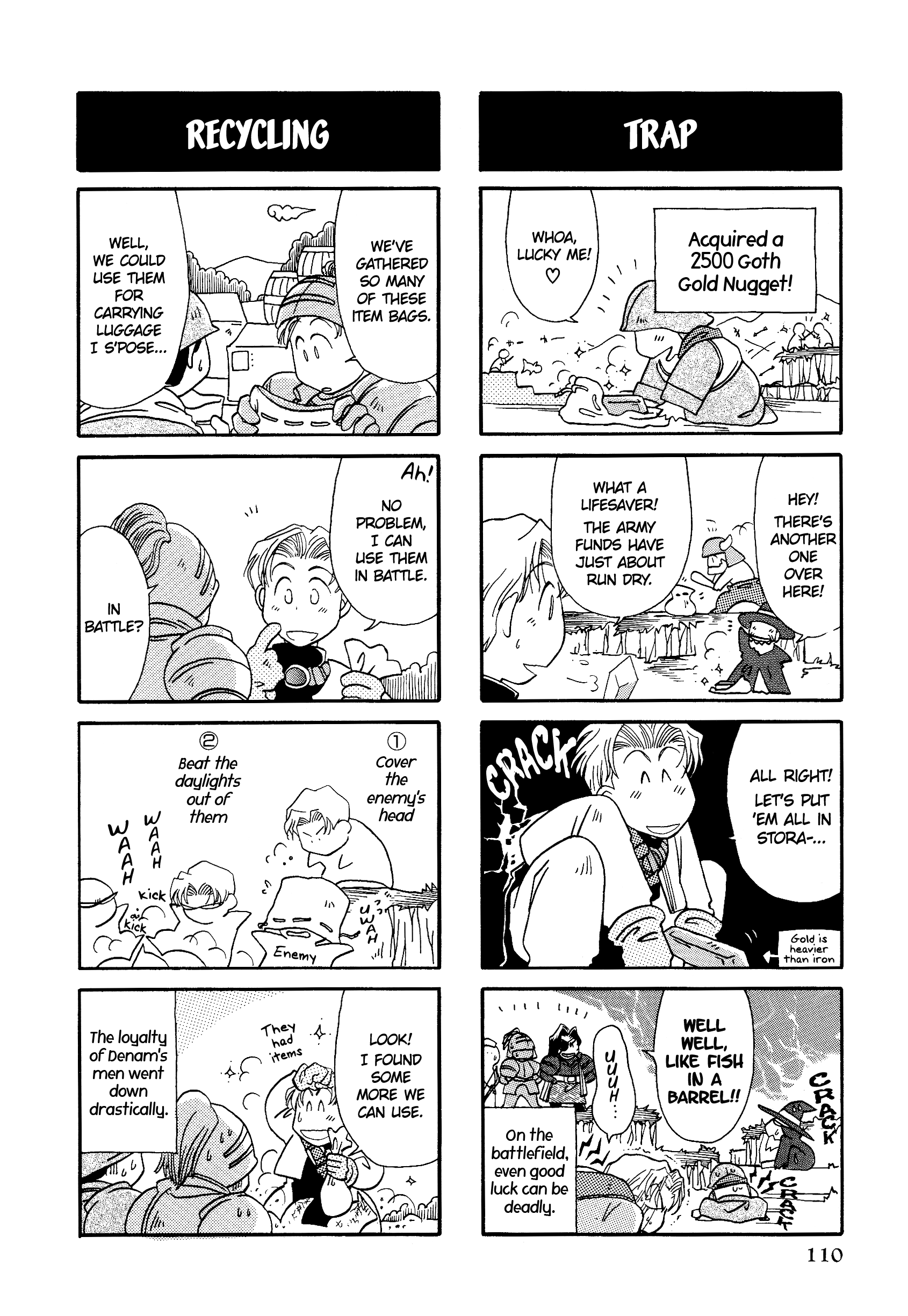 Tactics Ogre: Let Us Cling Together 4-Koma Kings - Vol.1 Chapter 17: This Is Your Way Of Life!!