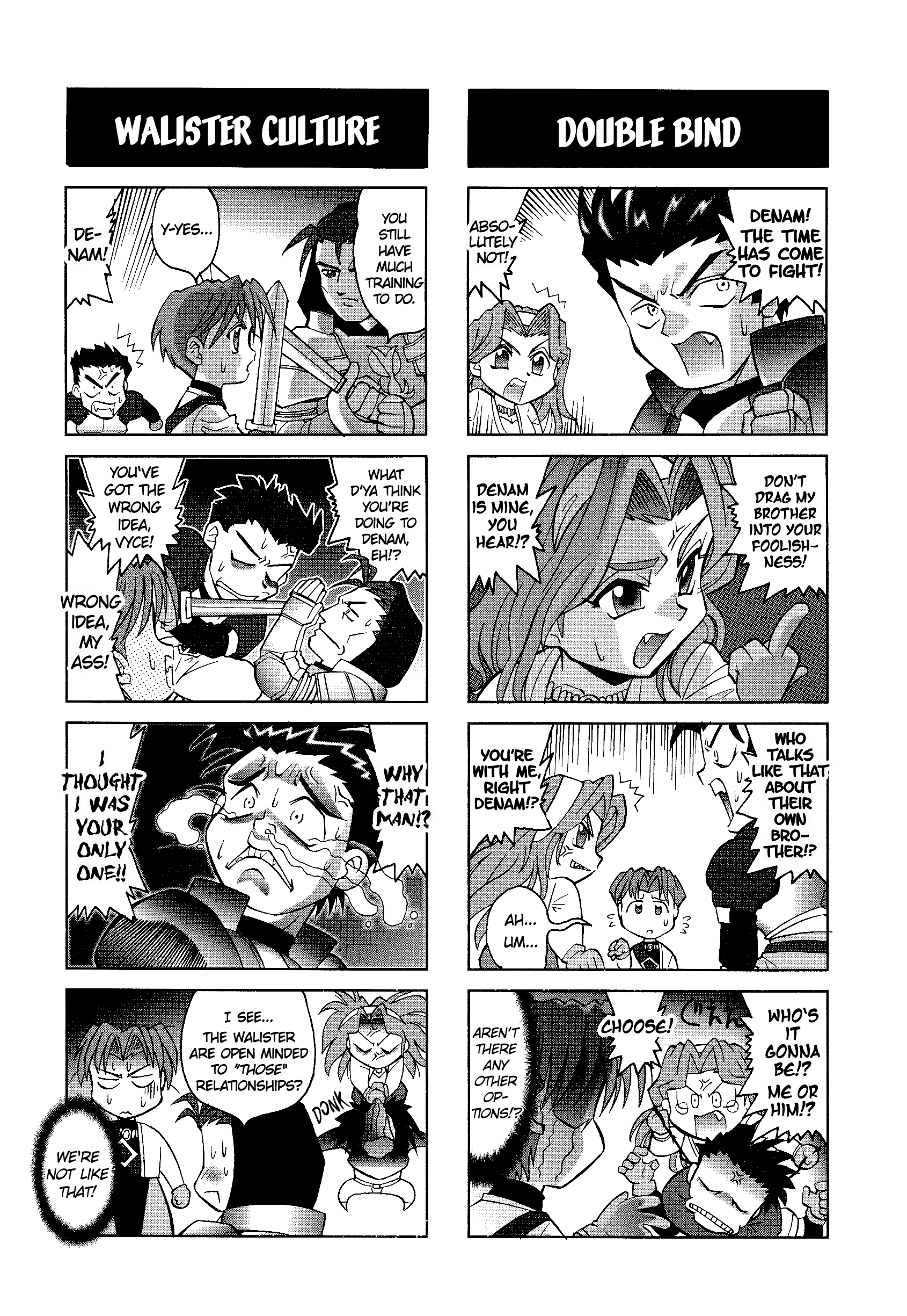 Tactics Ogre: Let Us Cling Together 4-Koma Kings - Vol.1 Chapter 15: Palace Of The Dunce