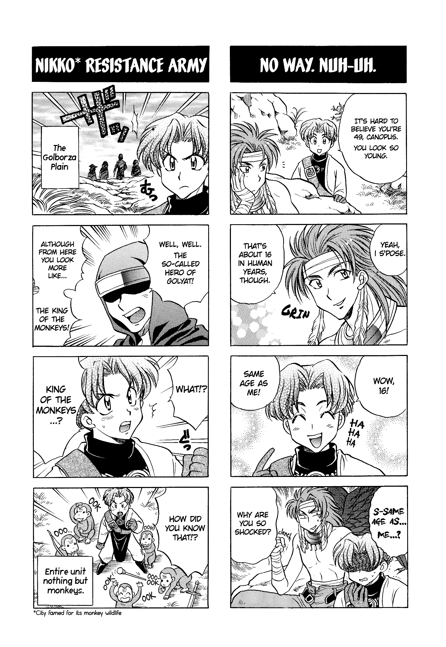 Tactics Ogre: Let Us Cling Together 4-Koma Kings - Vol.1 Chapter 11: You Expect Me To Laugh About This!?