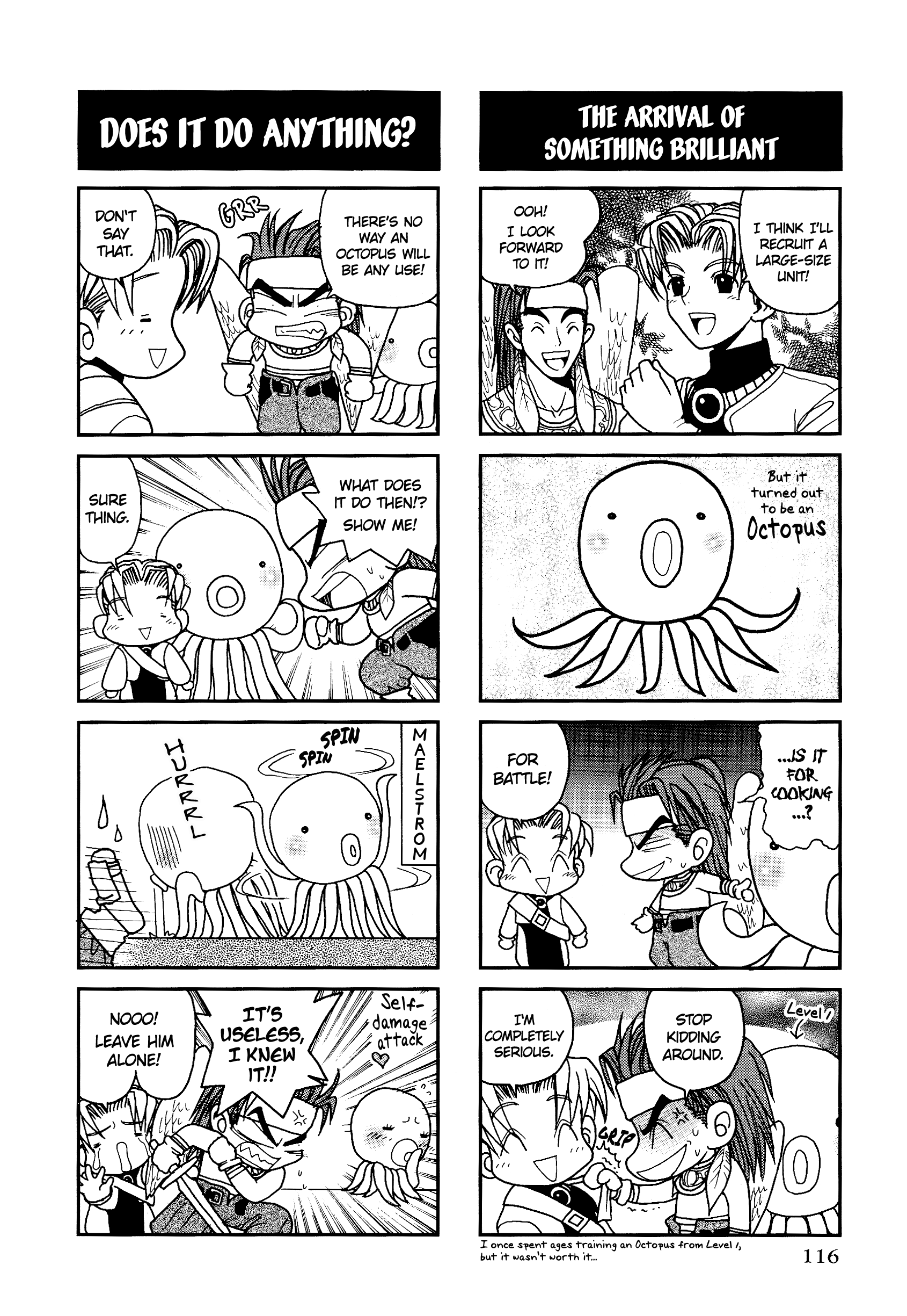 Tactics Ogre: Let Us Cling Together 4-Koma Kings - Vol.1 Chapter 18: Away From The Frontline