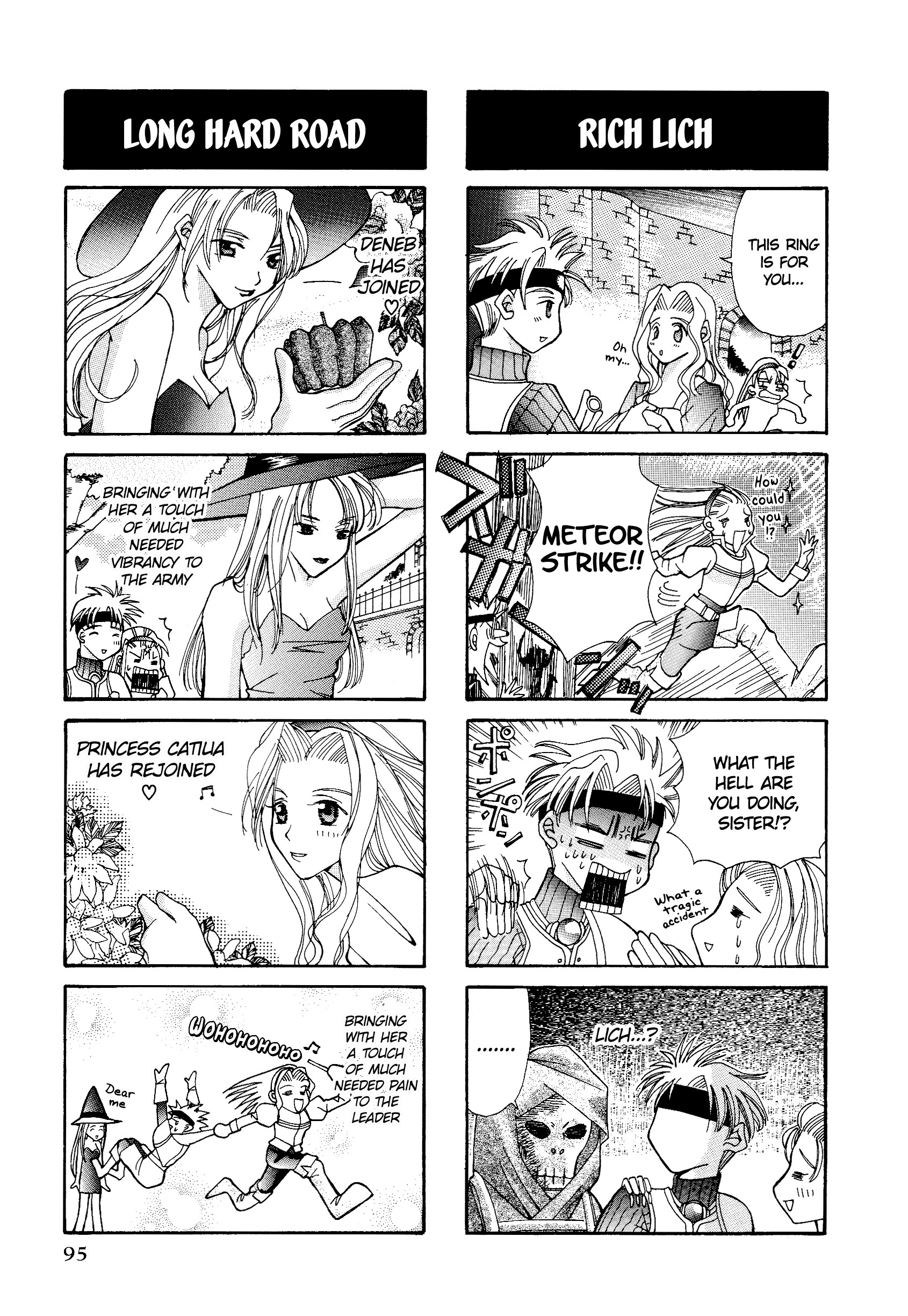 Tactics Ogre: Let Us Cling Together 4-Koma Kings - Vol.1 Chapter 14: Ogress