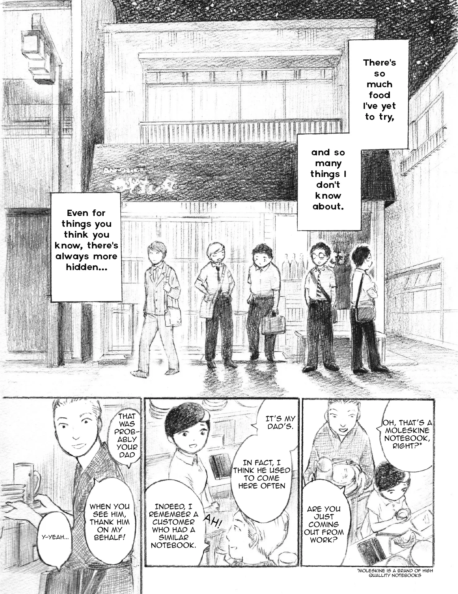 Tsukiyo No Groumet - Vol.1 Chapter 1: Night 1 - The Notebook Groumet