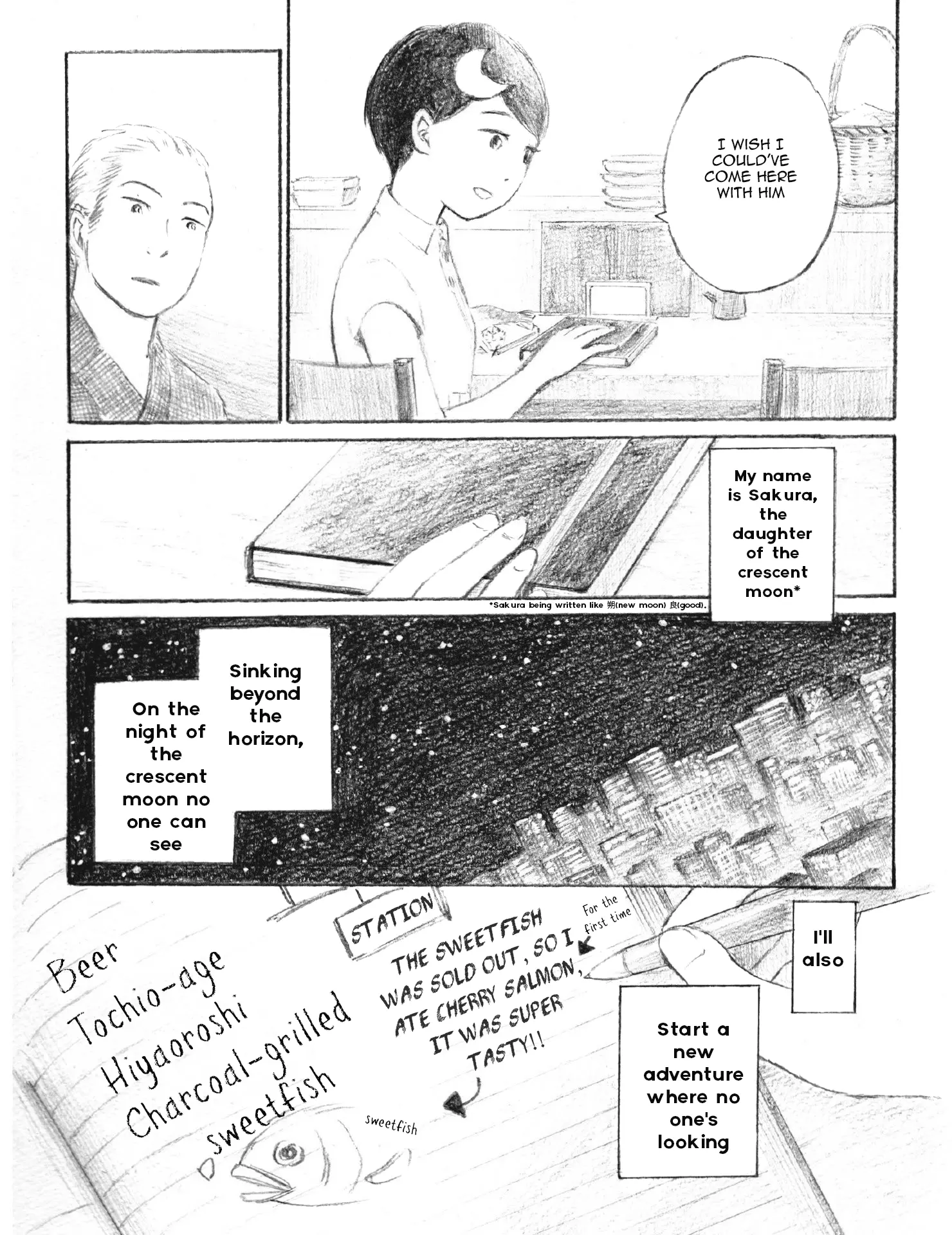 Tsukiyo No Groumet - Vol.1 Chapter 1: Night 1 - The Notebook Groumet