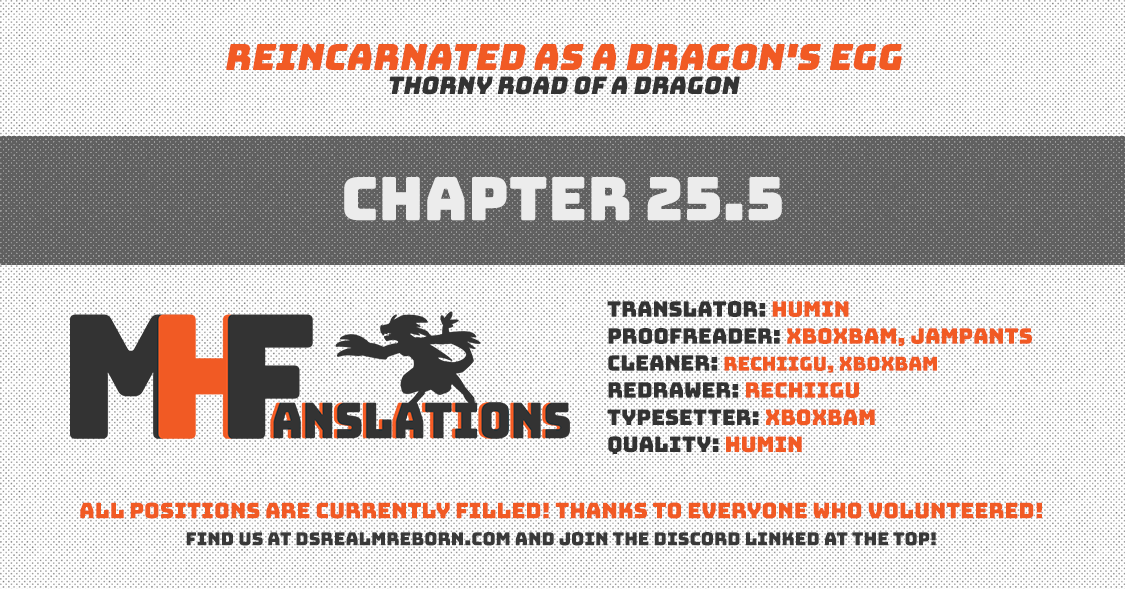 Tensei Shitara Dragon No Tamago Datta - Saikyou Igai Mezasa Nee - Chapter 25.5