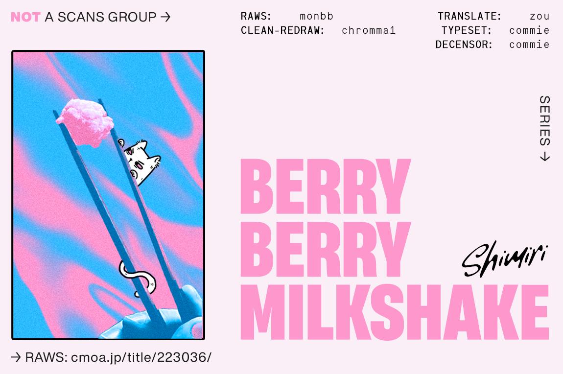 Berry Berry Milkshake - Chapter 1