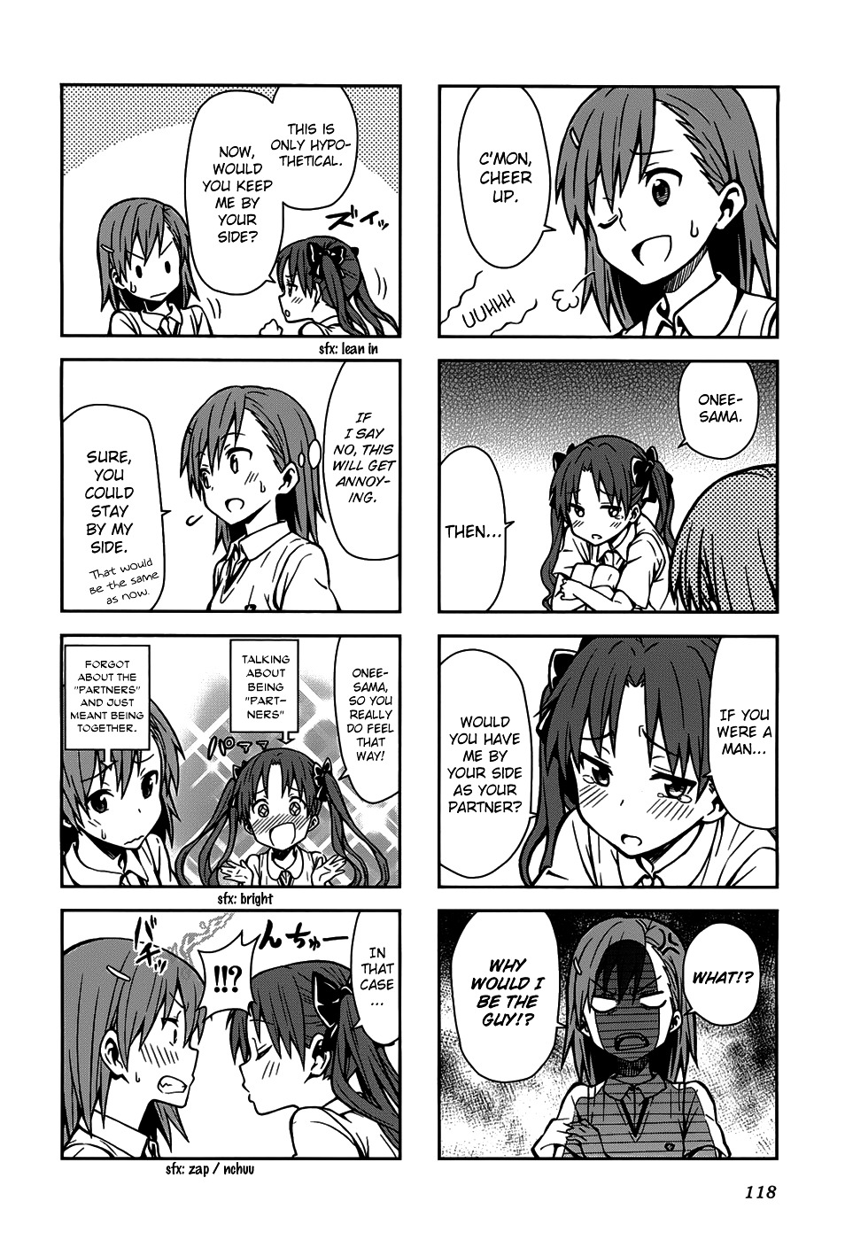 4-Koma Koushiki Anthology - Toaru Kagaku No Railgun X Toaru Majutsu No Index - Vol.1 Chapter 26 : The Electric Princess And Her Delightful Friends