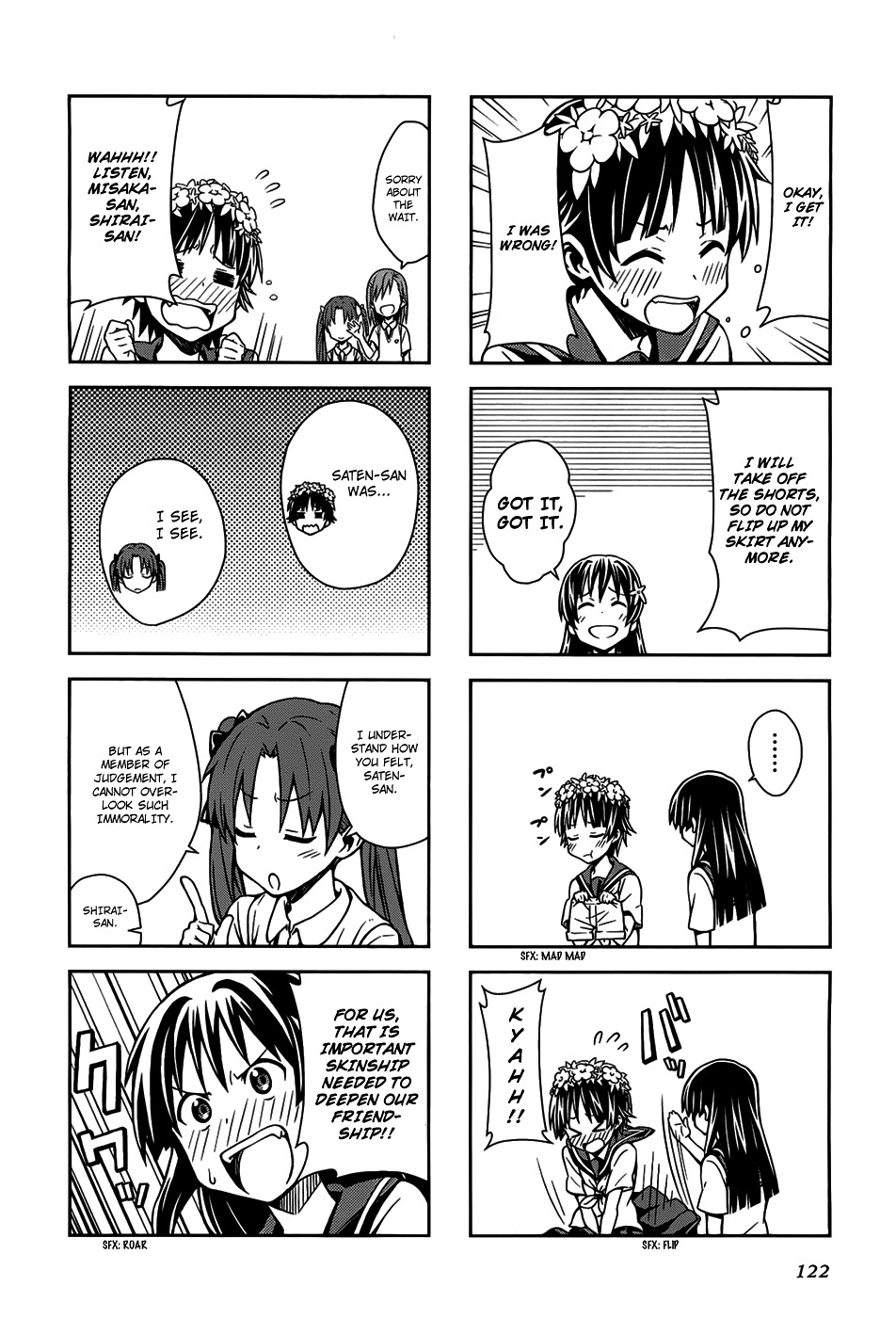 4-Koma Koushiki Anthology - Toaru Kagaku No Railgun X Toaru Majutsu No Index - Vol.1 Chapter 26 : The Electric Princess And Her Delightful Friends