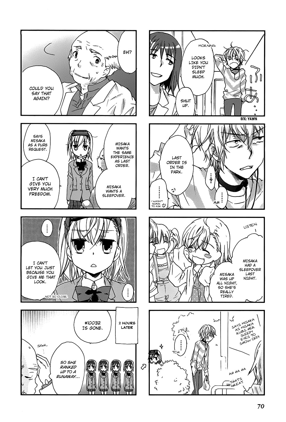 4-Koma Koushiki Anthology - Toaru Kagaku No Railgun X Toaru Majutsu No Index - Vol.1 Chapter 21 : Sisters Situation