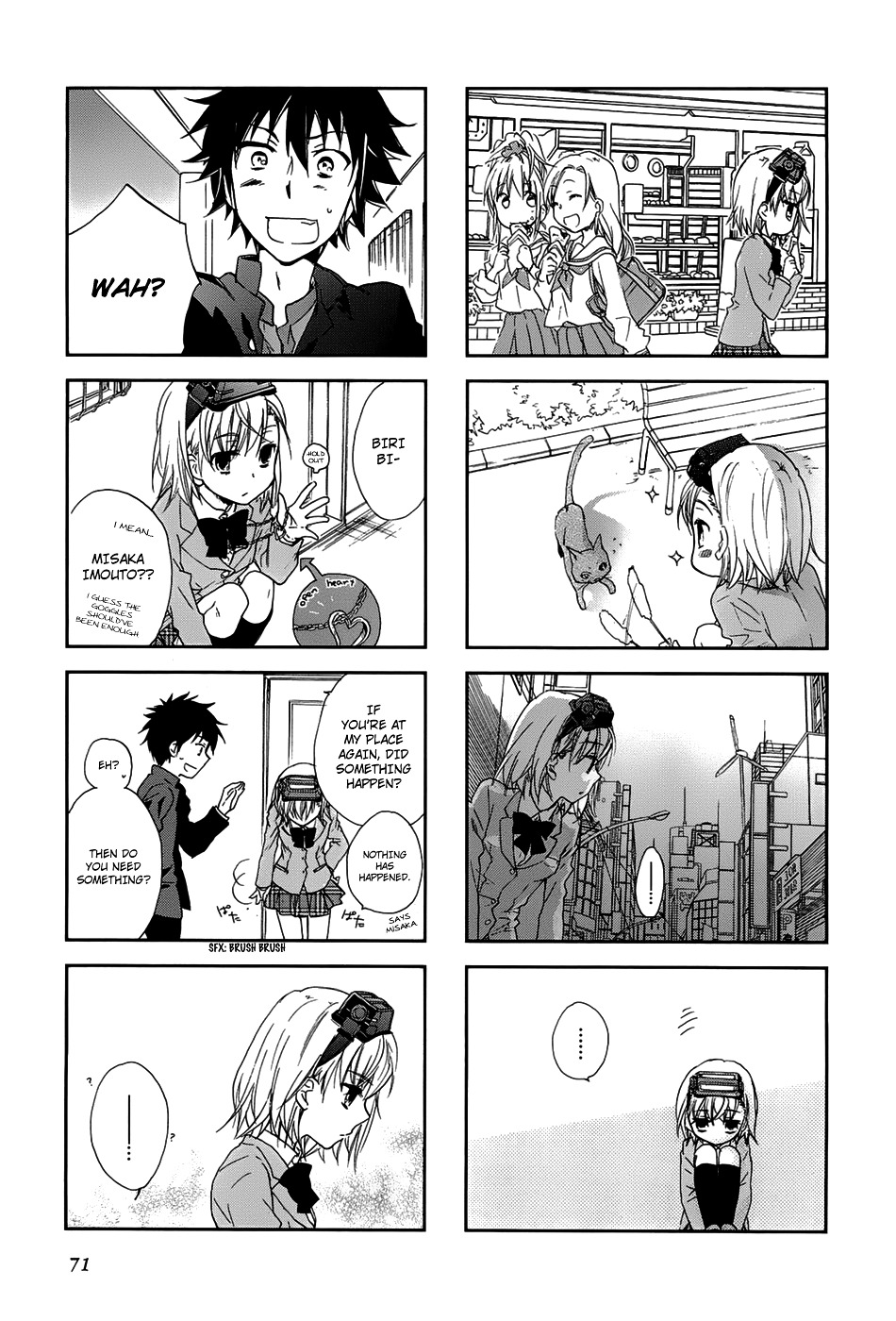 4-Koma Koushiki Anthology - Toaru Kagaku No Railgun X Toaru Majutsu No Index - Vol.1 Chapter 21 : Sisters Situation