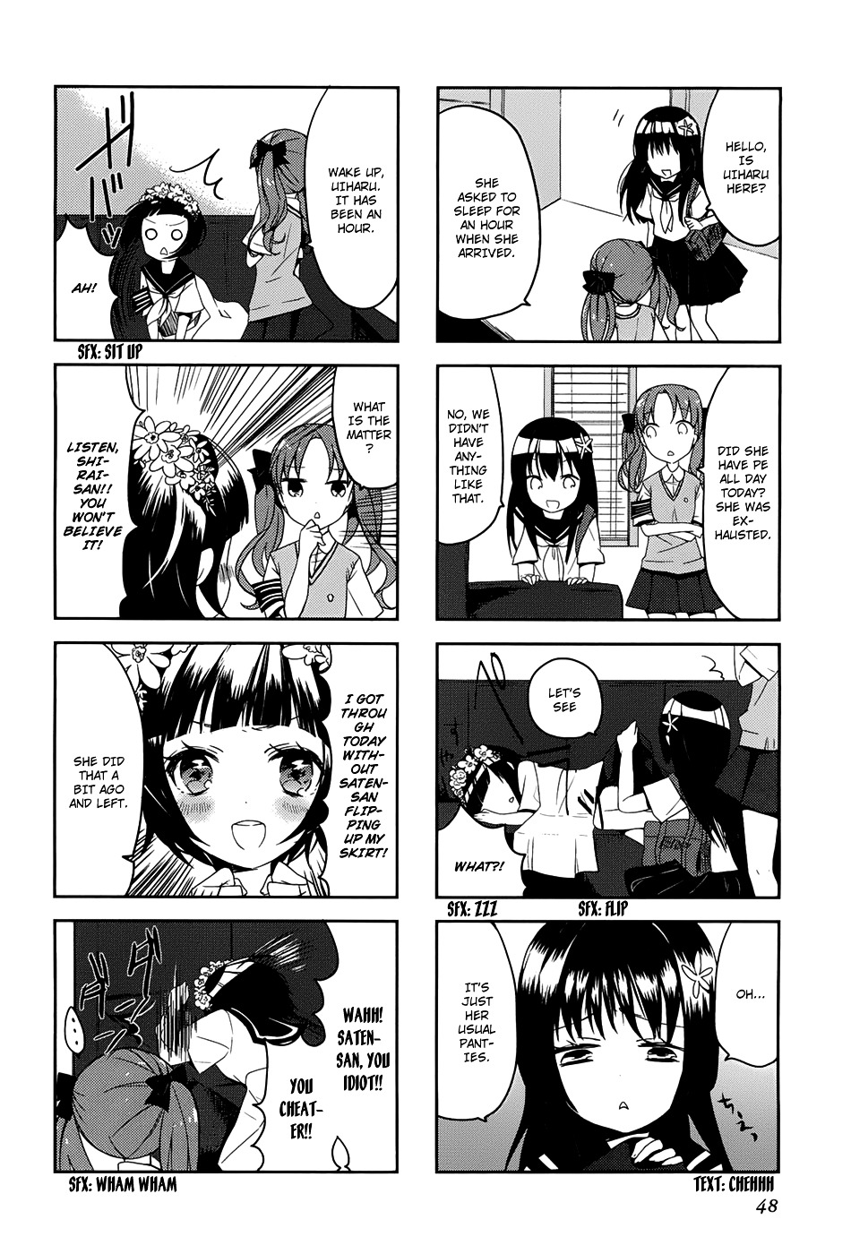 4-Koma Koushiki Anthology - Toaru Kagaku No Railgun X Toaru Majutsu No Index - Vol.1 Chapter 18 : A Certain Girl's Daily Life