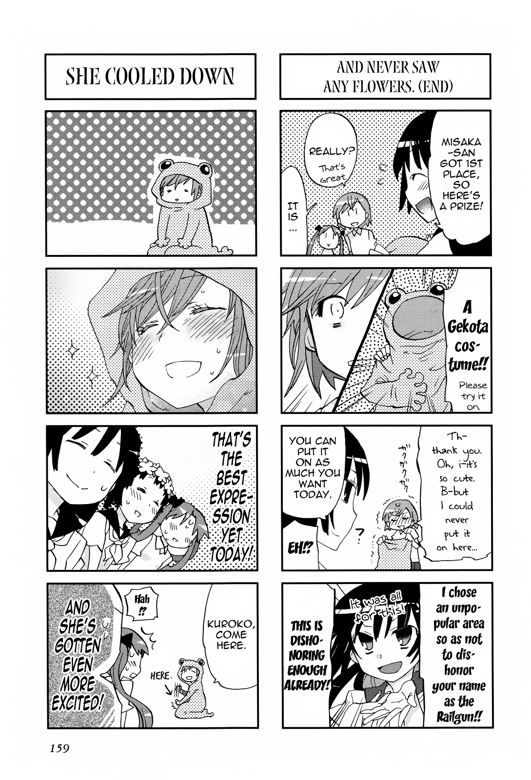 4-Koma Koushiki Anthology - Toaru Kagaku No Railgun X Toaru Majutsu No Index - Chapter 9 : The Common Lady's Blue Spring