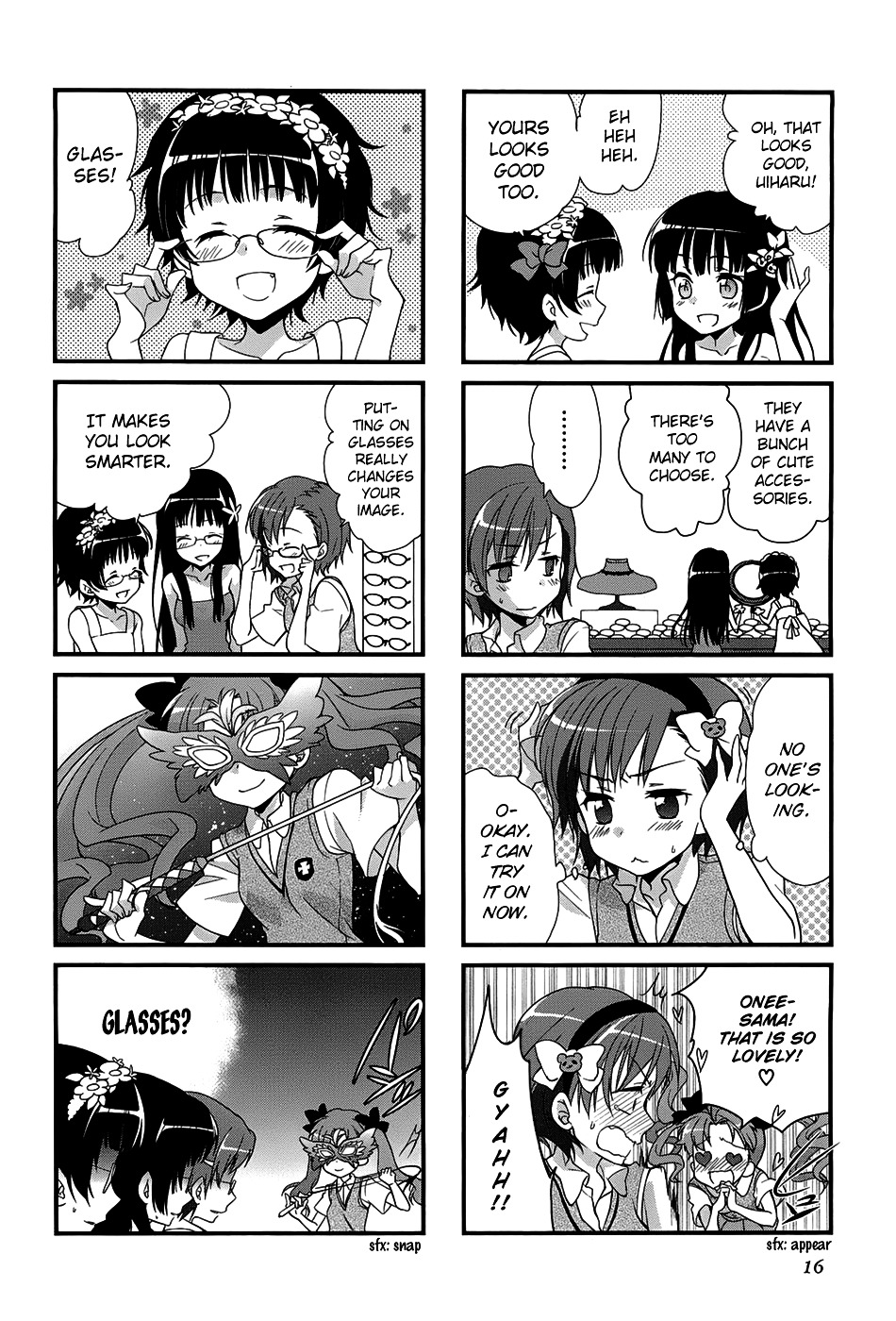 4-Koma Koushiki Anthology - Toaru Kagaku No Railgun X Toaru Majutsu No Index - Vol.1 Chapter 14 : I Love You, I Love You, I Love You