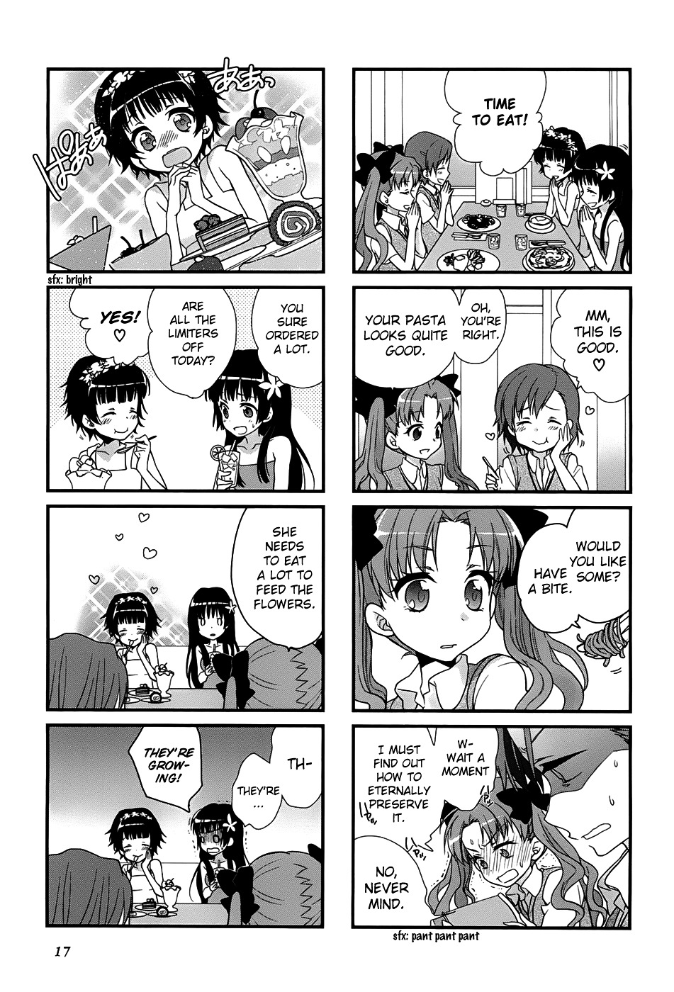 4-Koma Koushiki Anthology - Toaru Kagaku No Railgun X Toaru Majutsu No Index - Vol.1 Chapter 14 : I Love You, I Love You, I Love You