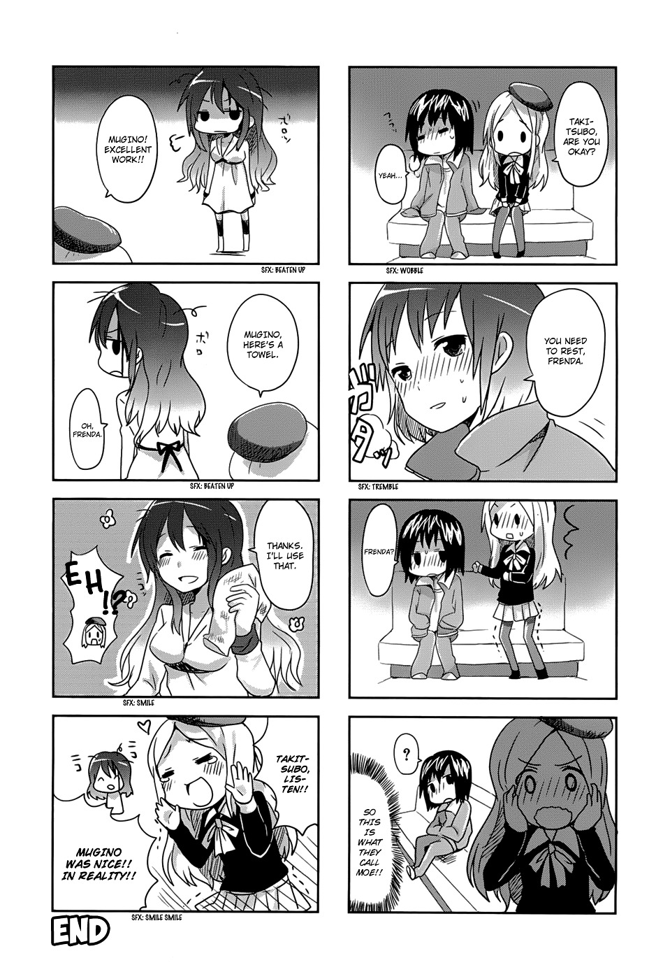 4-Koma Koushiki Anthology - Toaru Kagaku No Railgun X Toaru Majutsu No Index - Vol.1 Chapter 24 : Go! Items