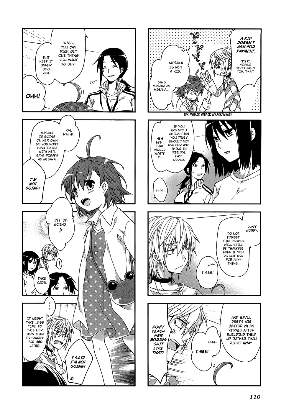 4-Koma Koushiki Anthology - Toaru Kagaku No Railgun X Toaru Majutsu No Index - Vol.1 Chapter 25 : Scramble