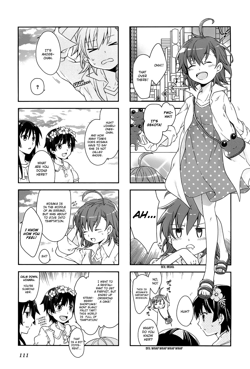 4-Koma Koushiki Anthology - Toaru Kagaku No Railgun X Toaru Majutsu No Index - Vol.1 Chapter 25 : Scramble