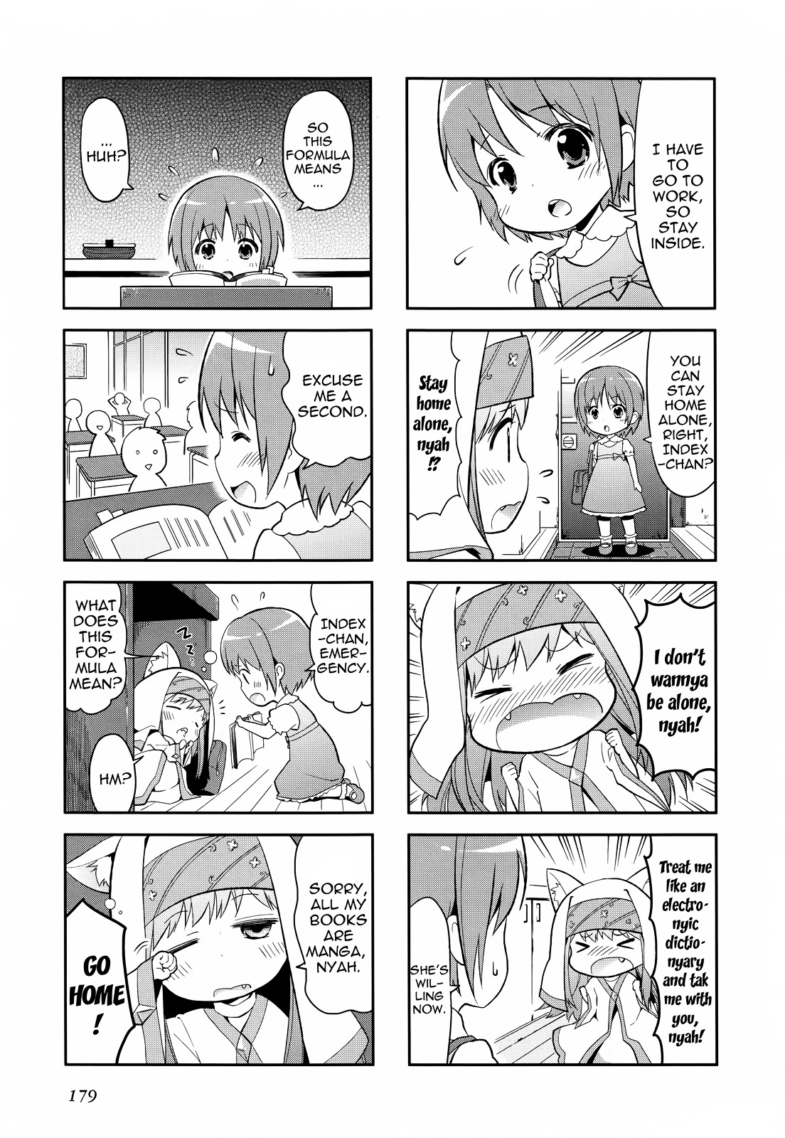 4-Koma Koushiki Anthology - Toaru Kagaku No Railgun X Toaru Majutsu No Index - Chapter 12 : A Certain Cat-Eared Index-Nyan