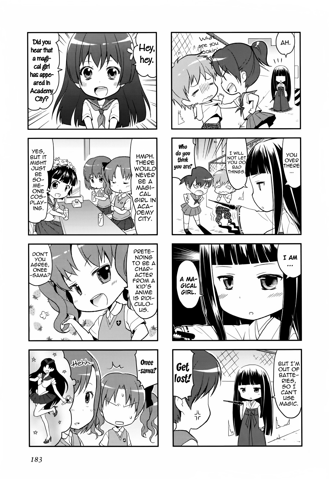 4-Koma Koushiki Anthology - Toaru Kagaku No Railgun X Toaru Majutsu No Index - Chapter 12 : A Certain Cat-Eared Index-Nyan