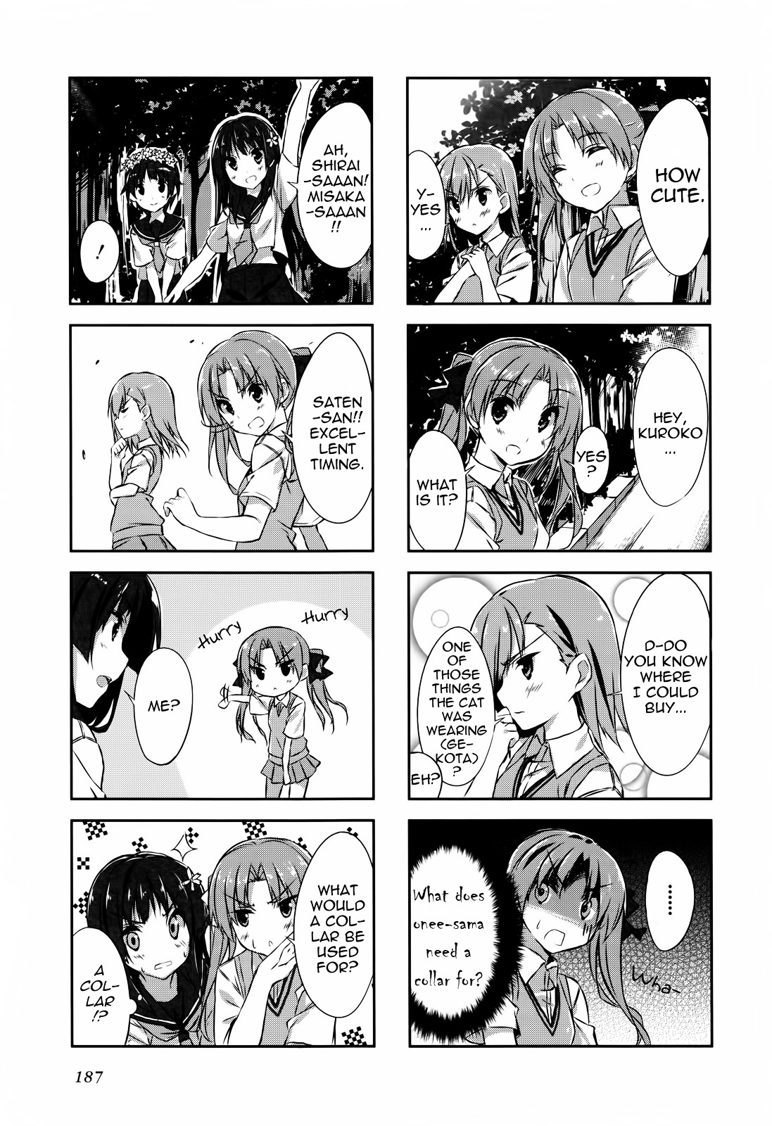 4-Koma Koushiki Anthology - Toaru Kagaku No Railgun X Toaru Majutsu No Index - Chapter 13 : Colorful Days