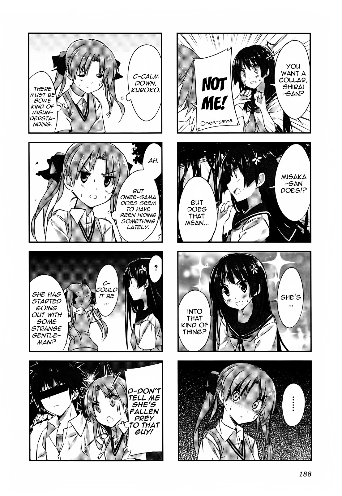 4-Koma Koushiki Anthology - Toaru Kagaku No Railgun X Toaru Majutsu No Index - Chapter 13 : Colorful Days