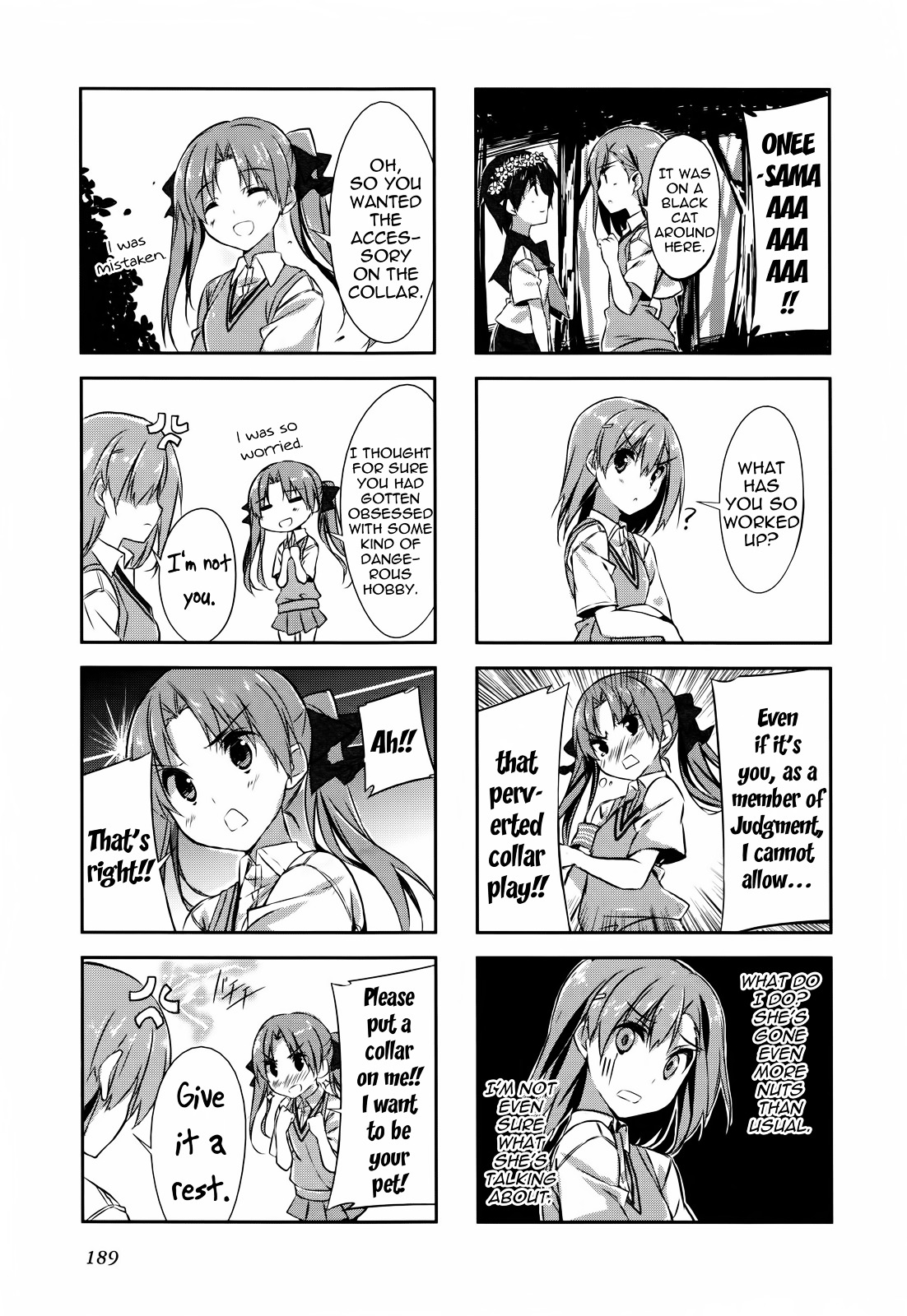 4-Koma Koushiki Anthology - Toaru Kagaku No Railgun X Toaru Majutsu No Index - Chapter 13 : Colorful Days