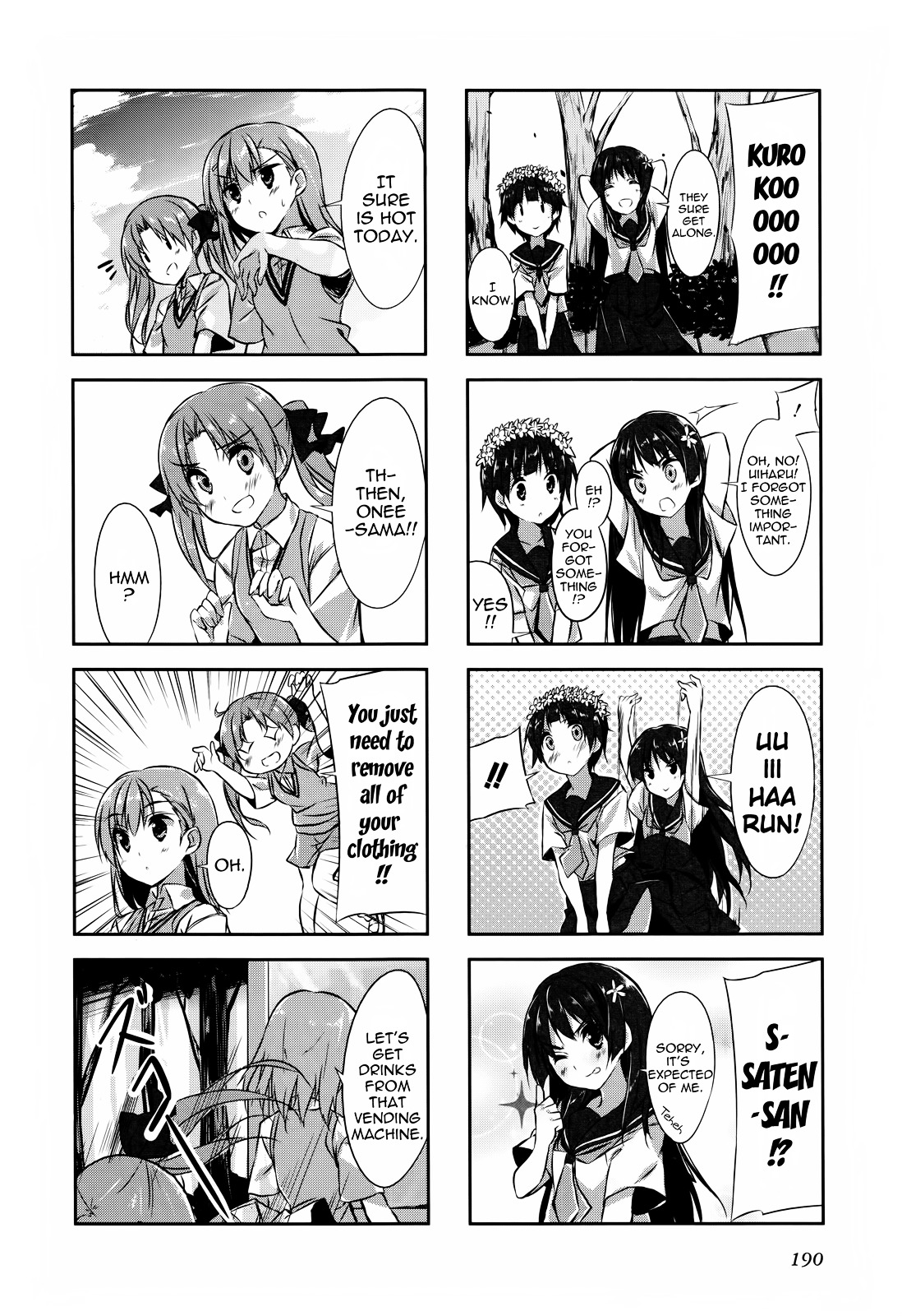 4-Koma Koushiki Anthology - Toaru Kagaku No Railgun X Toaru Majutsu No Index - Chapter 13 : Colorful Days