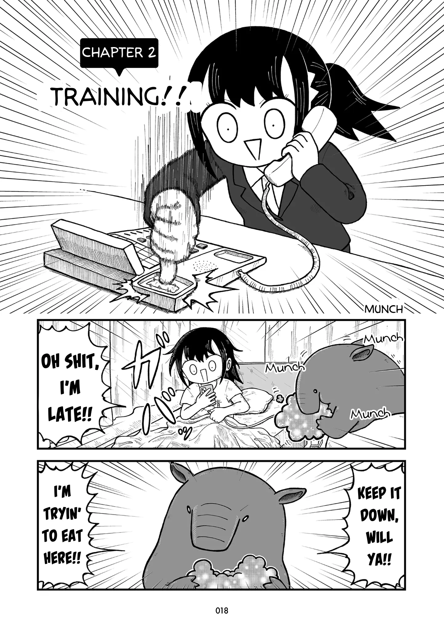 Kyatapi Land - Vol.1 Chapter 2: Training!!