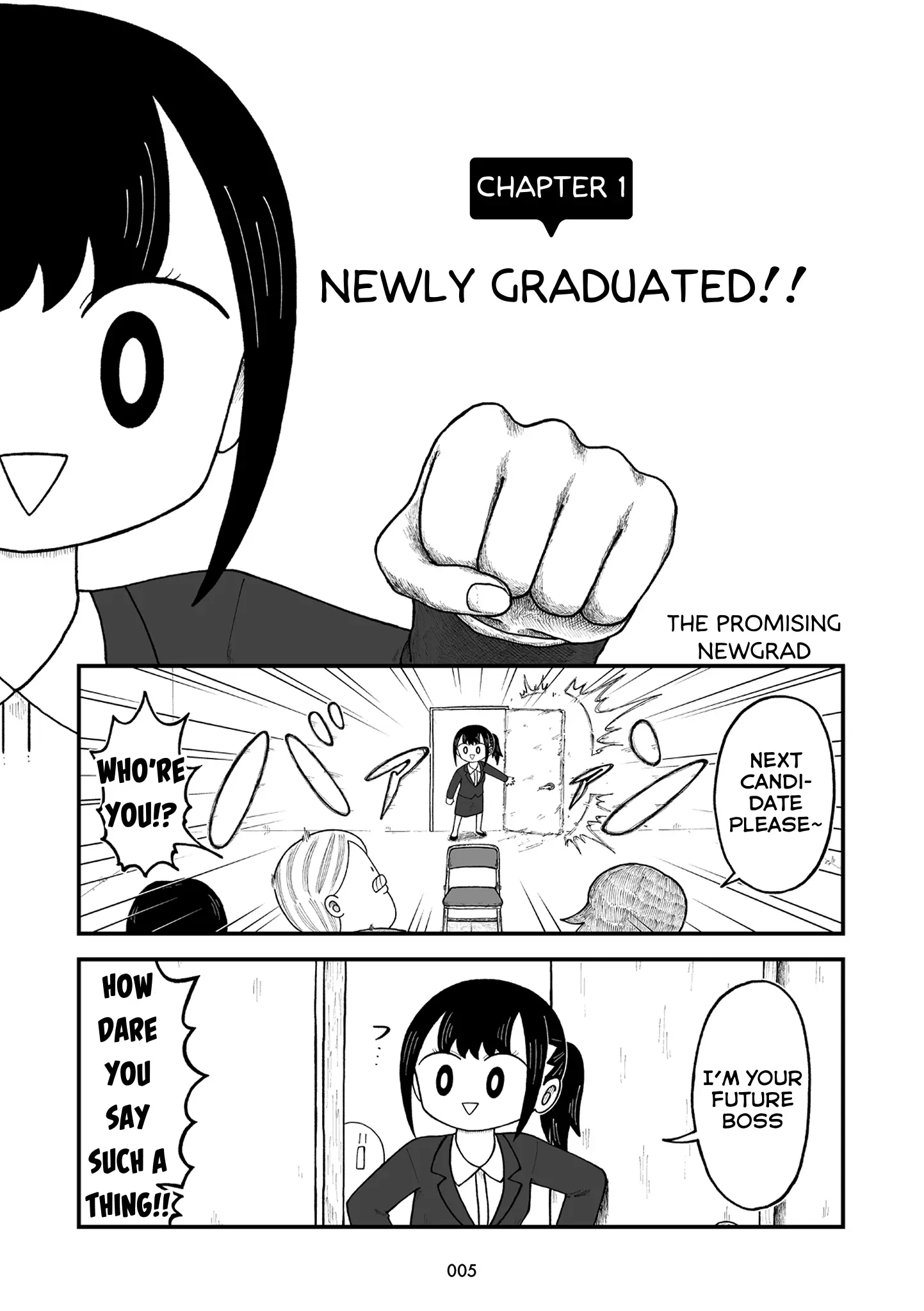 Kyatapi Land - Vol.1 Chapter 1: Newly Graduated!!