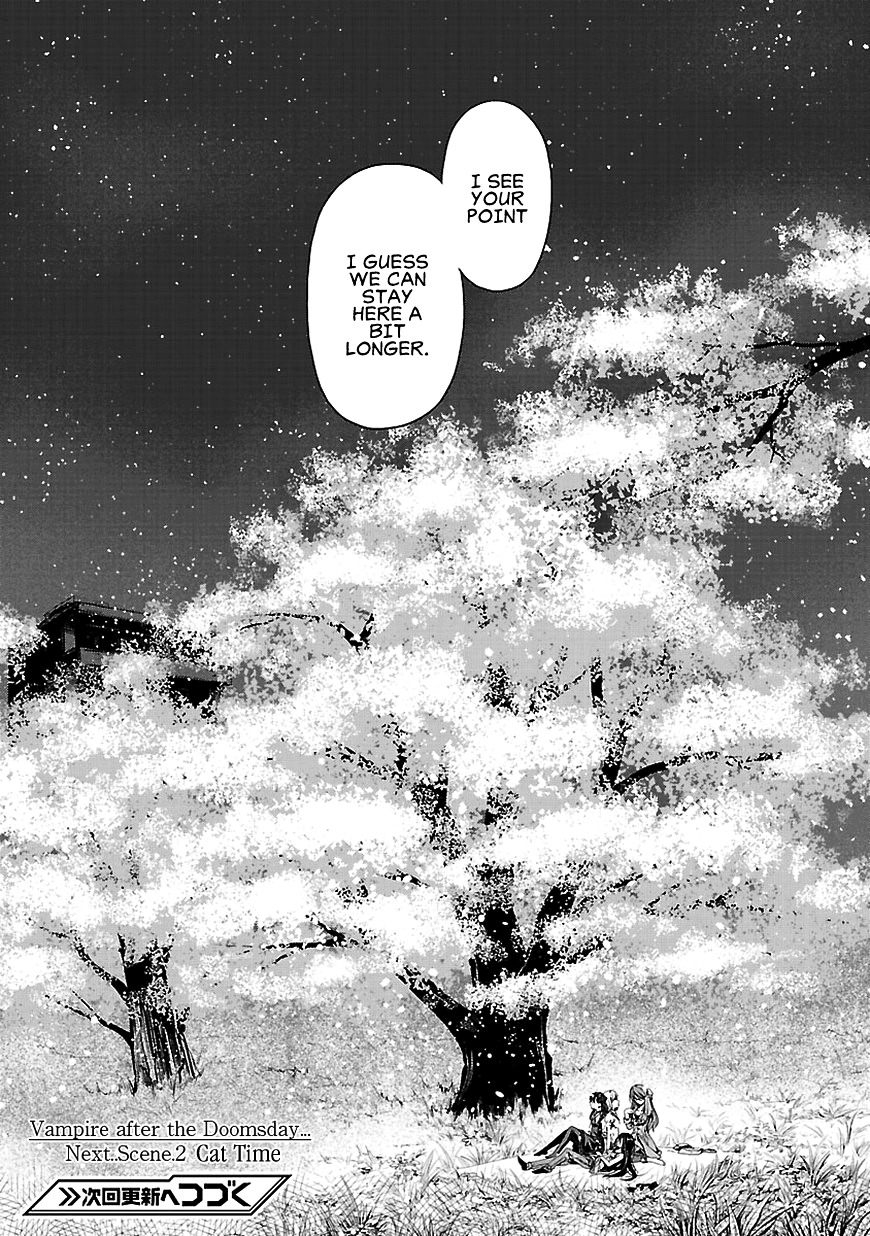 Michiwarisou Monogatari - Vampire After The Doomsday - Chapter 1 V2 : When Cherry Blossoms Bloom