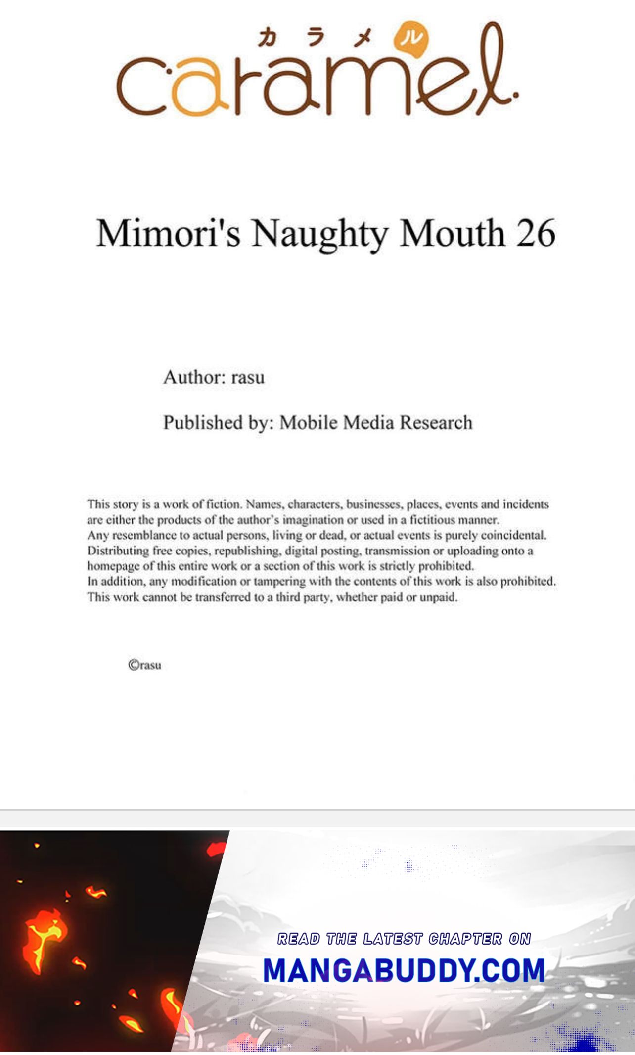 Mimori's Naughty Mouth - Chapter 27.1