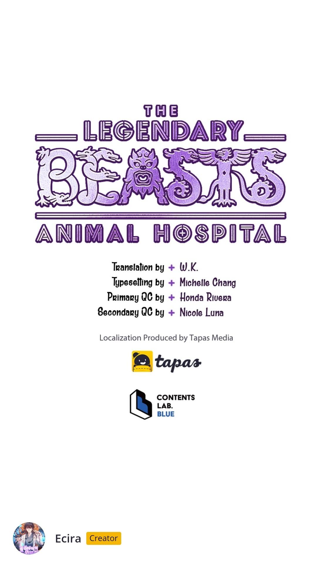 The Legendary Beasts Animal Hospital - Chapter 10