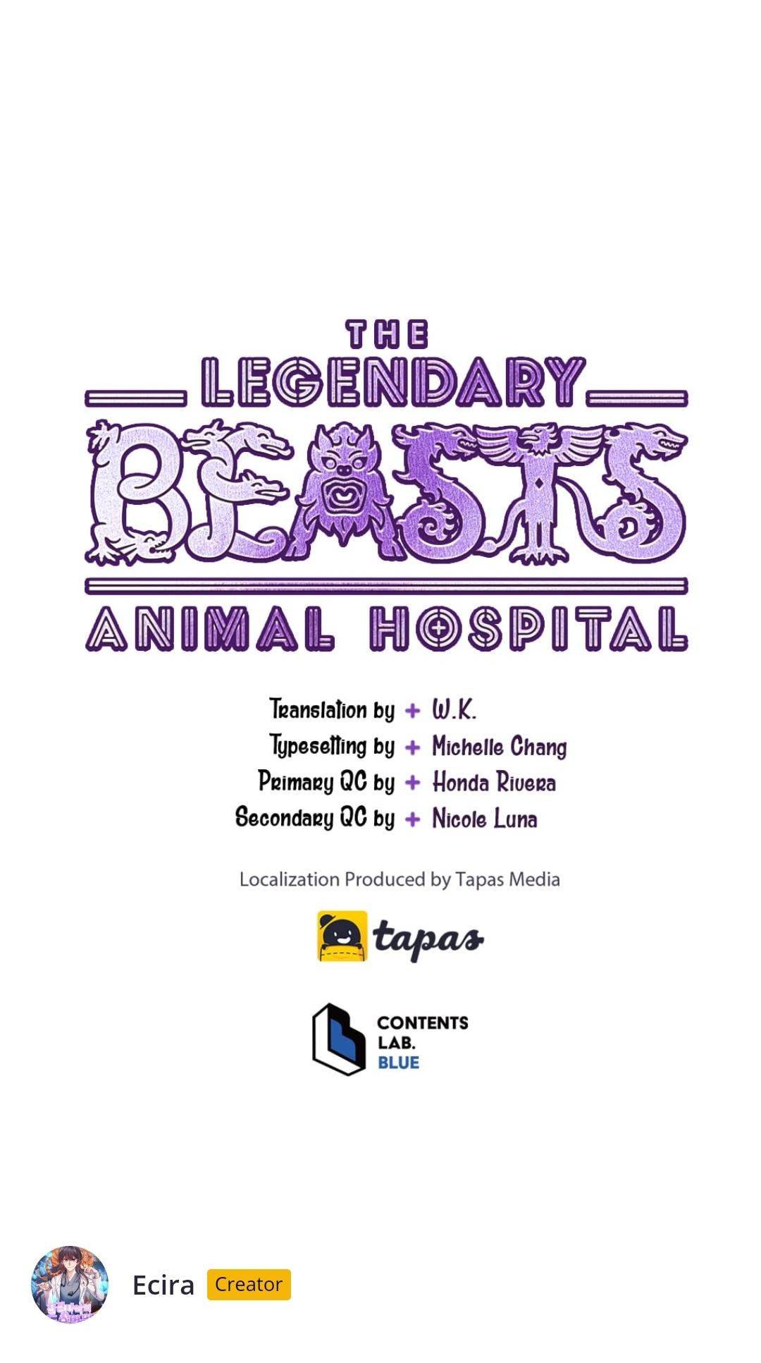 The Legendary Beasts Animal Hospital - Chapter 13