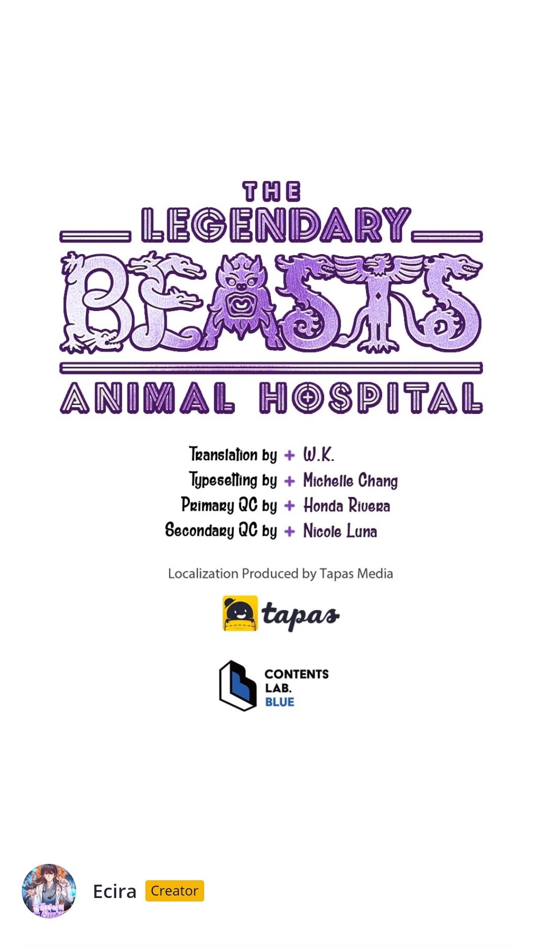 The Legendary Beasts Animal Hospital - Chapter 12