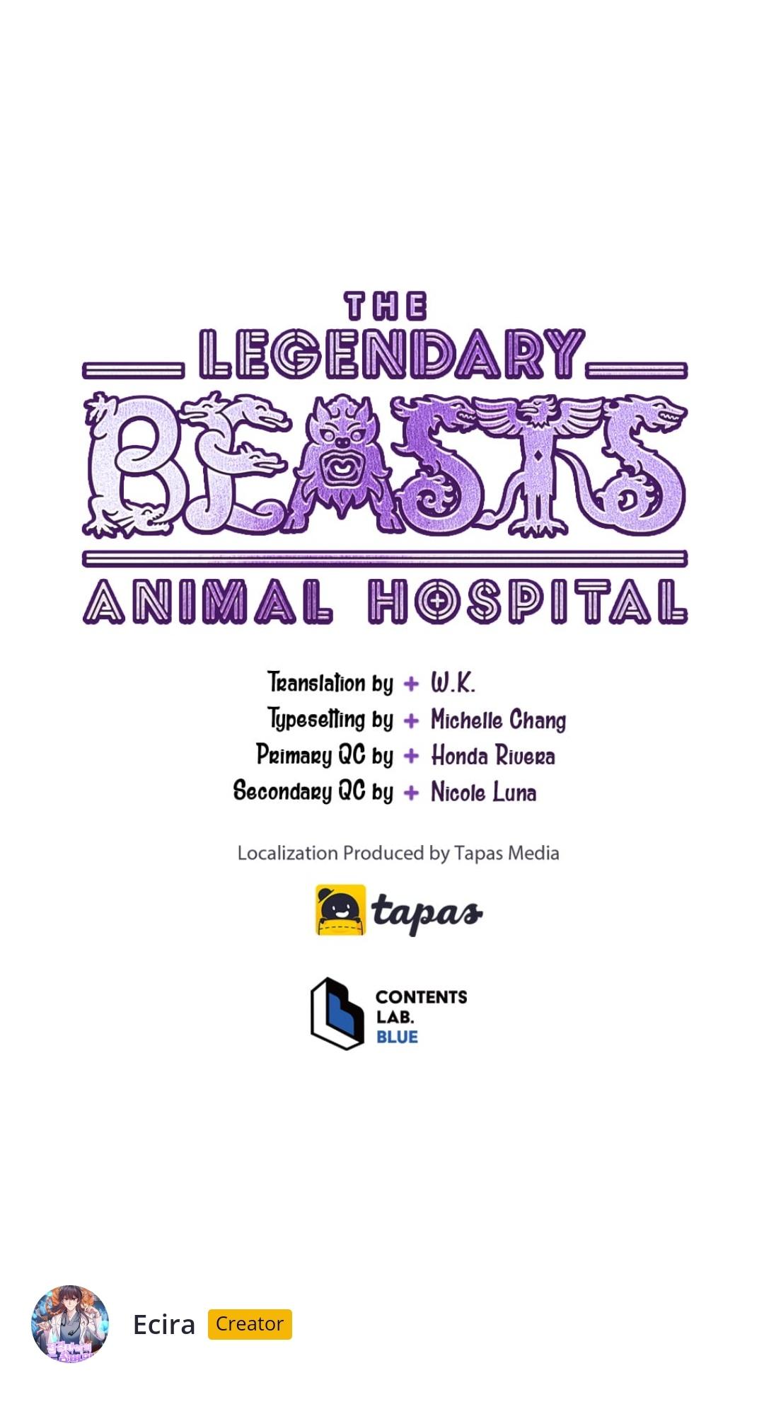 The Legendary Beasts Animal Hospital - Chapter 11