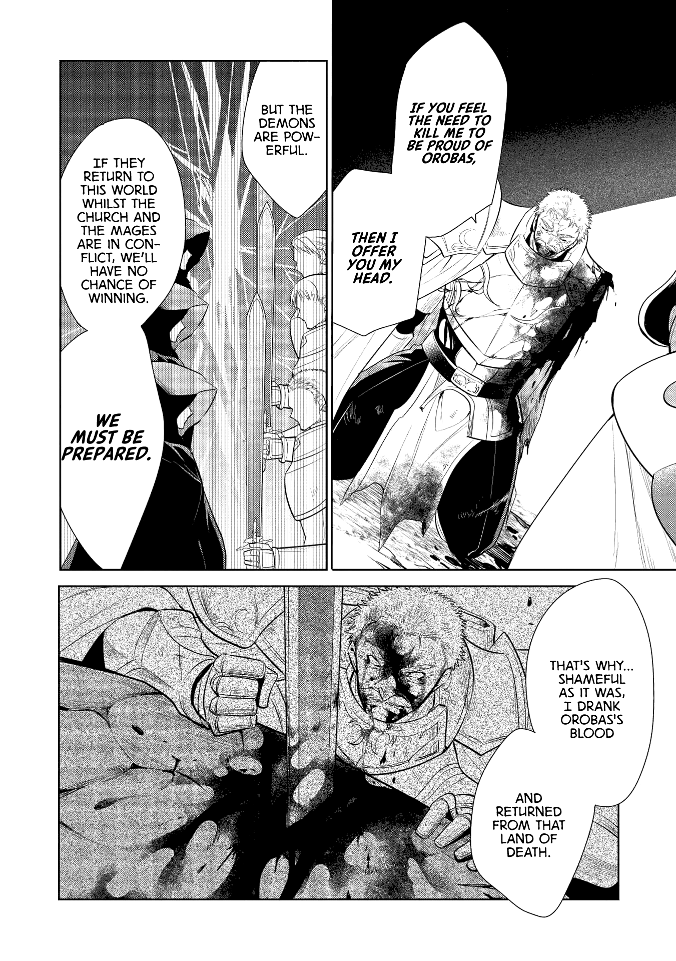 Maou No Ore Ga Dorei Elf Wo Yome Ni Shitanda Ga, Dou Medereba Ii? - Chapter 22: Even So, Defeating Evil Is A Holy Knight's Duty (2)