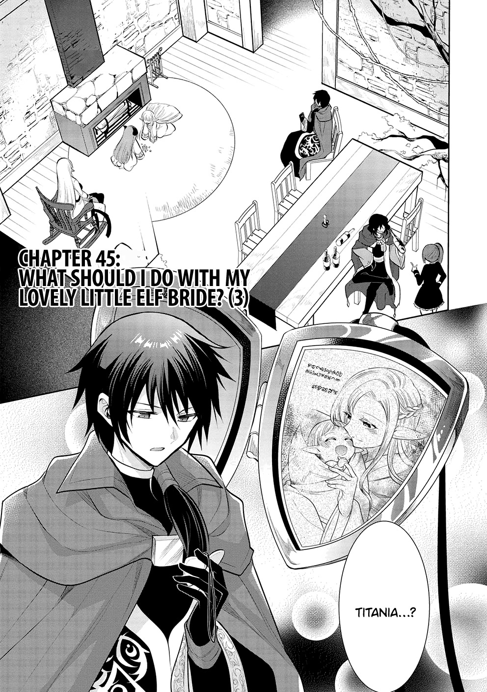 Maou No Ore Ga Dorei Elf Wo Yome Ni Shitanda Ga, Dou Medereba Ii? - Chapter 45