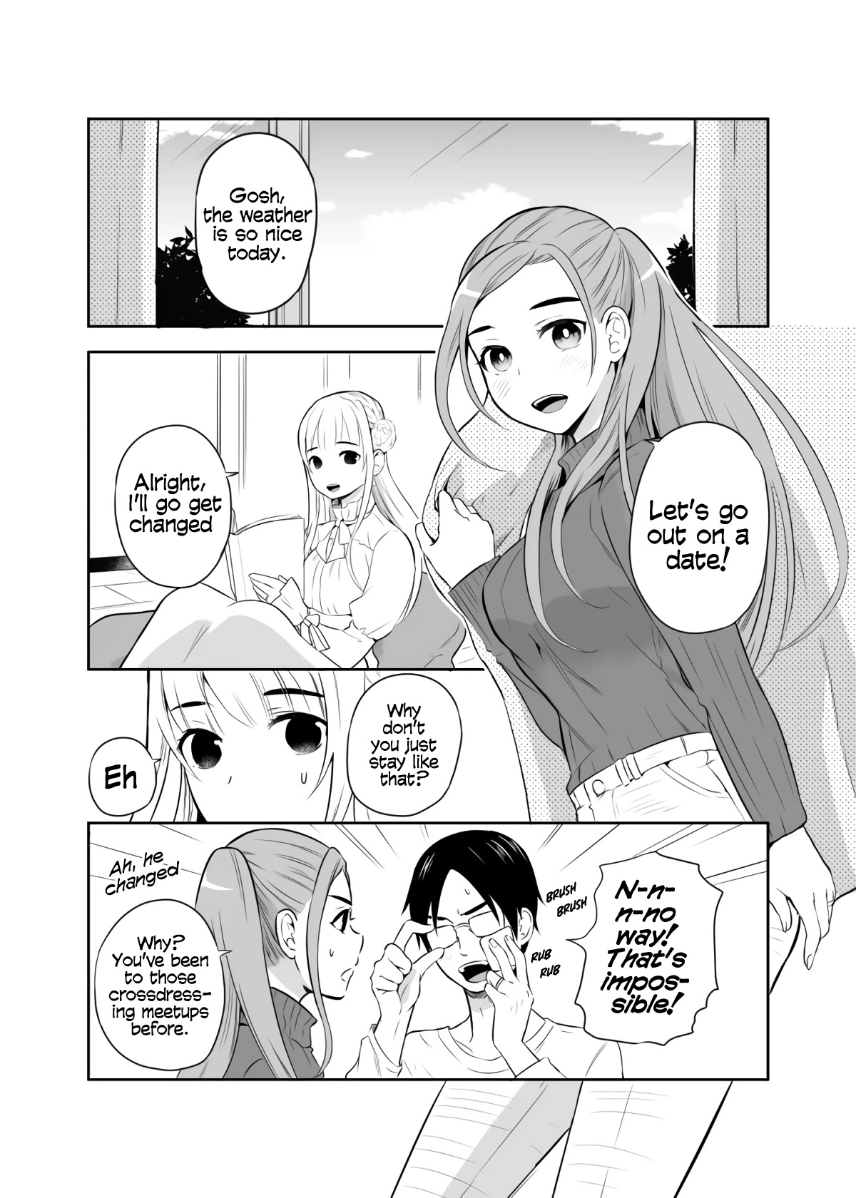 The Story Of My Husband's Cute Crossdressing - Chapter 6: Let's Go Out!