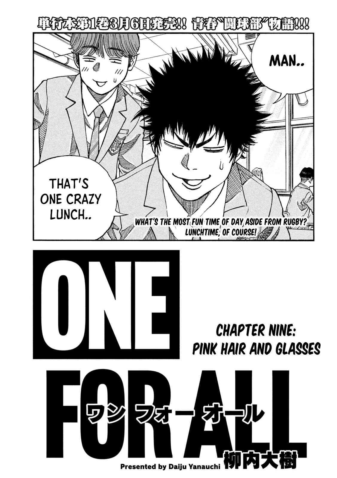 One For All - Vol.2 Chapter 9: Pink Hair And Glasses