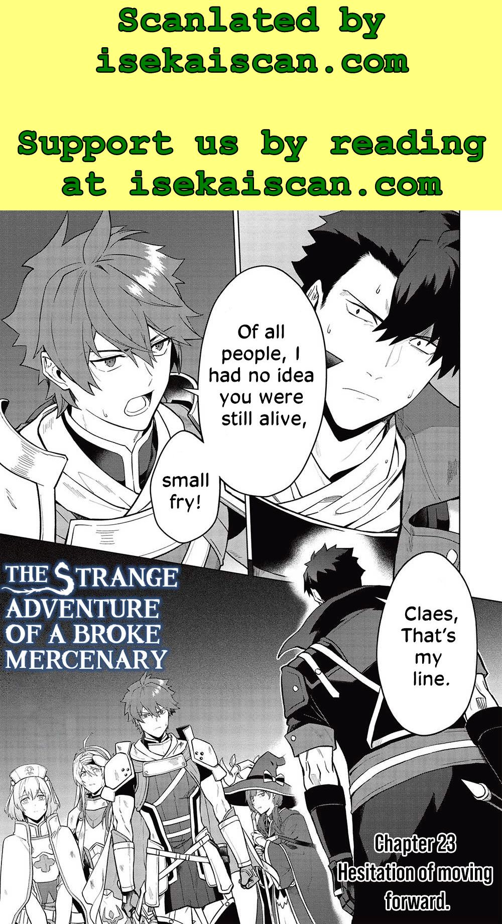 The Strange Adventure Of A Broke Mercenary - Chapter 23