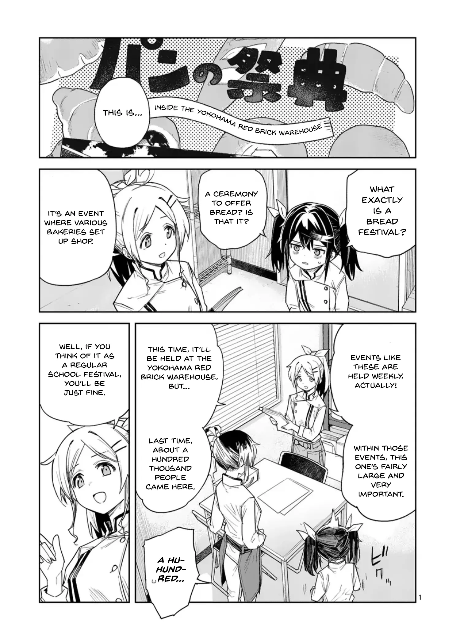 Pan Wo Nameruna! - Vol.2 Chapter 9: Is It Okay To Participate In The Bread Festival?