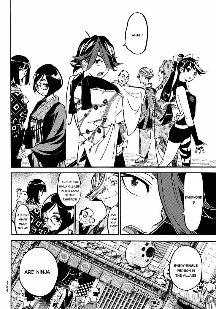 Mononote: Edo Kiketsu Ninja Emaki - Vol.1 Chapter 5 : Chapter 5