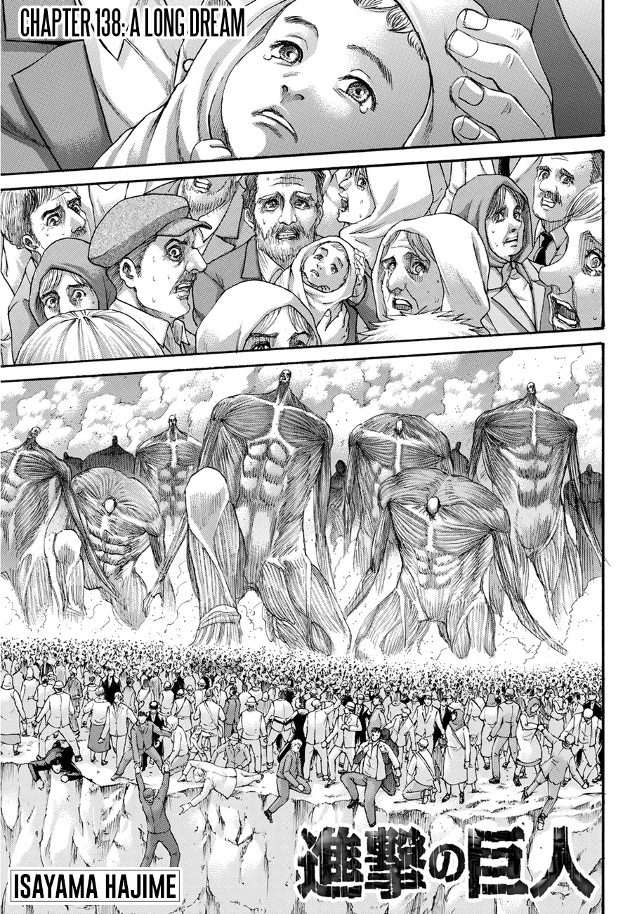 Attack On Titan - Vol.34 Chapter 138: A Long Dream