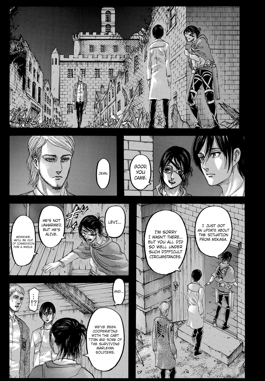 Attack On Titan - Vol.32 Chapter 127: The Night When It Ended