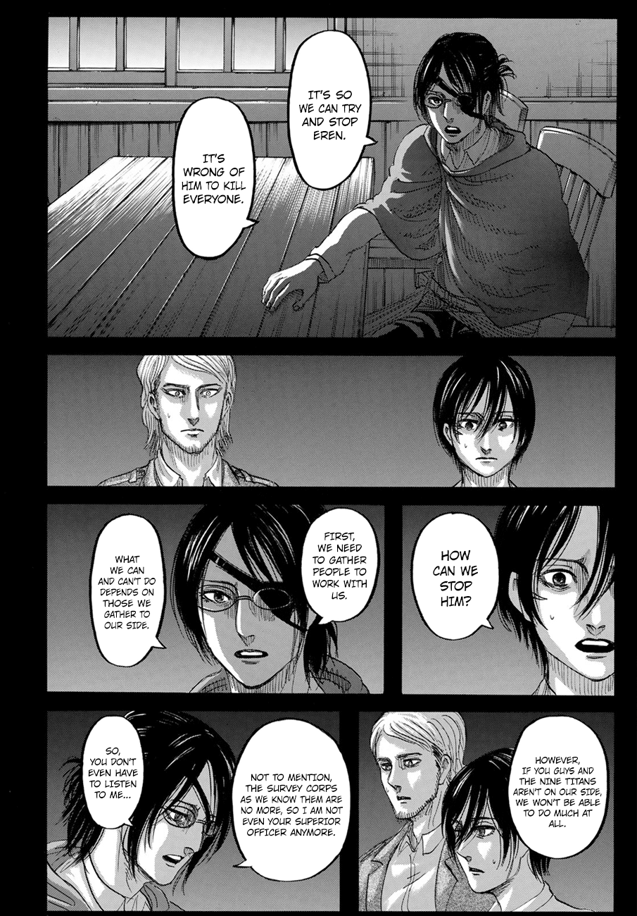 Attack On Titan - Vol.32 Chapter 127: The Night When It Ended