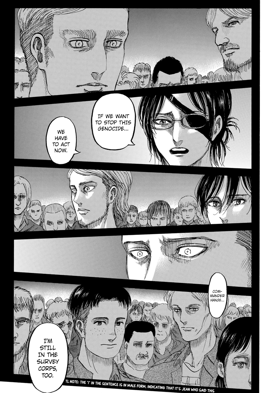 Attack On Titan - Vol.32 Chapter 127: The Night When It Ended